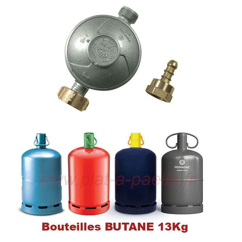 Détendeur gaz butane avec tétine bouteille 13 kg 481281718551